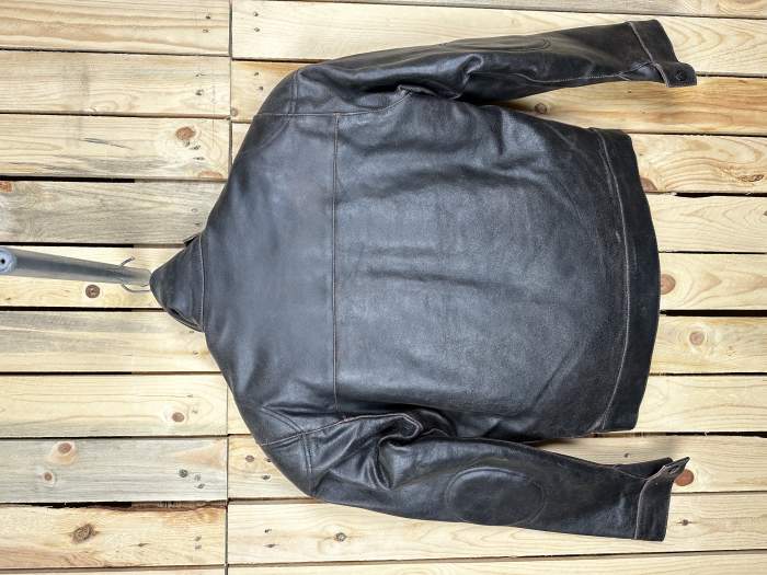 CHAQUETA T-S DE CUERO GASTADO GARIBALDI 1