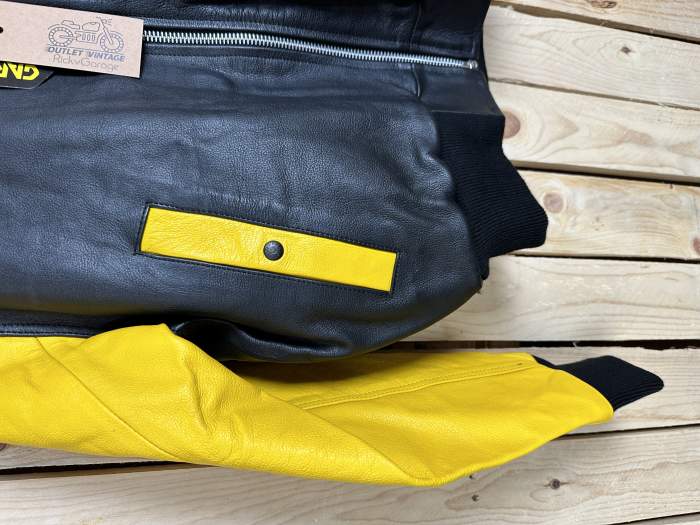 CHAQUETA T-S CASUAL GARIBALDI AMARILLO 44