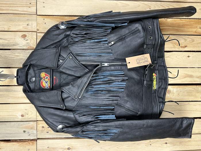 CHAQUETA T-S DE MOTO GARIBALDI FLECOS B