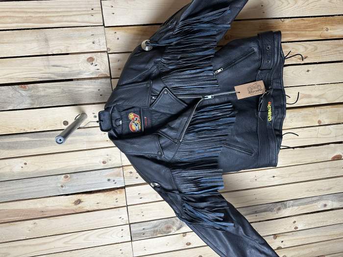 CHAQUETA T-S DE MOTO GARIBALDI FLECOS B