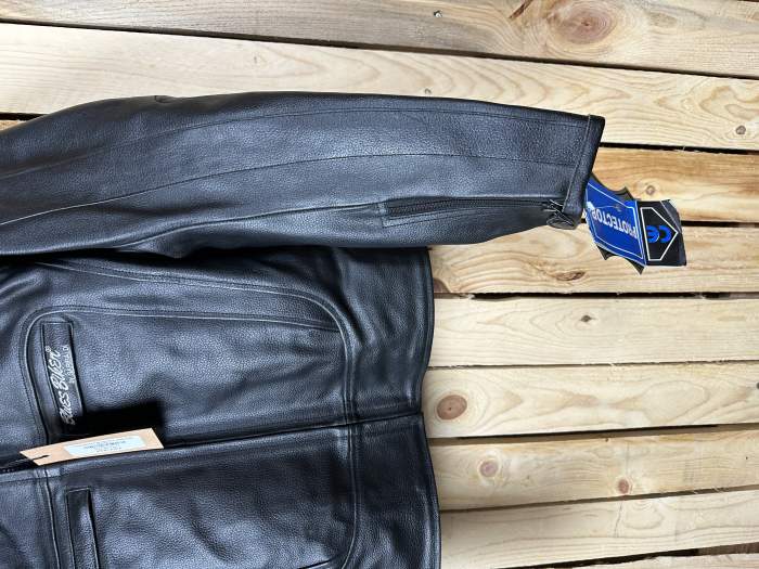 CHAQUETA T-S DE MOTO GARIBALDI NEGRO B