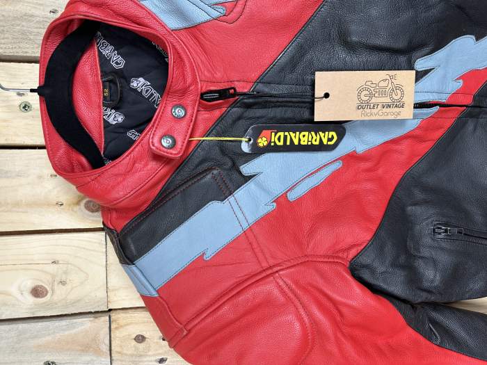 CHAQUETA T-L MOTO GARIBALDI ROJO 52