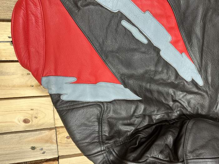 CHAQUETA T-L MOTO GARIBALDI ROJO 52