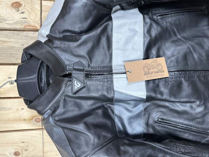 CHAQUETA T-M DE MOTO GARIBALDI NEGRA 1