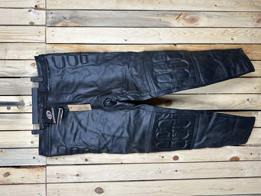 PANTALON T-XL DE CUERO PARA MOTO GARIBALDI 4