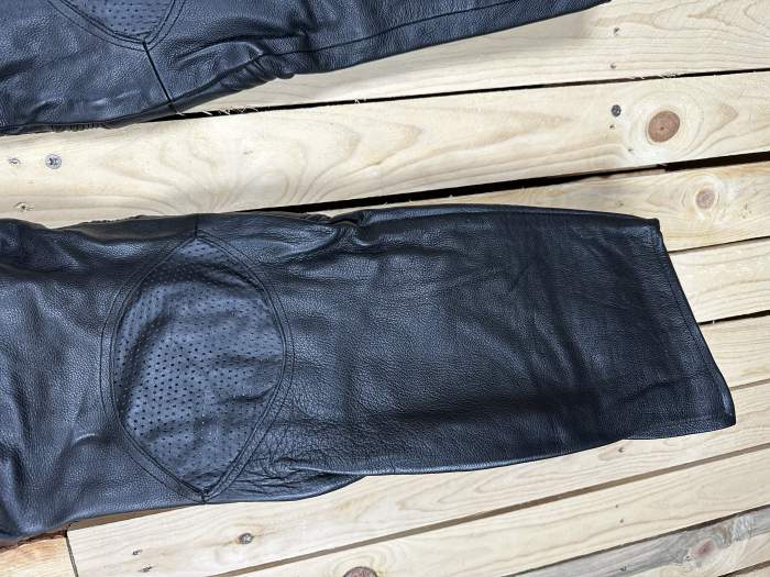 PANTALON T-2XL DE CUERO PARA MOTO GARIBALDI