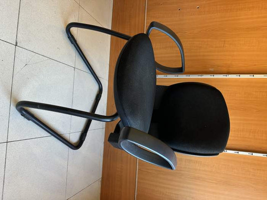 SILLAS DE OFICINA NEGRAS