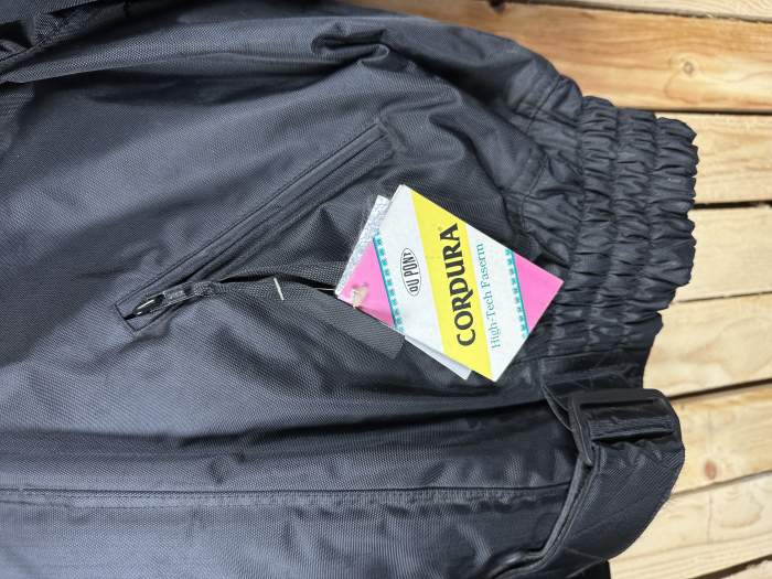 CHAQUETA T-XL DE MOTO GARIBALDI CORDURA NEGRO