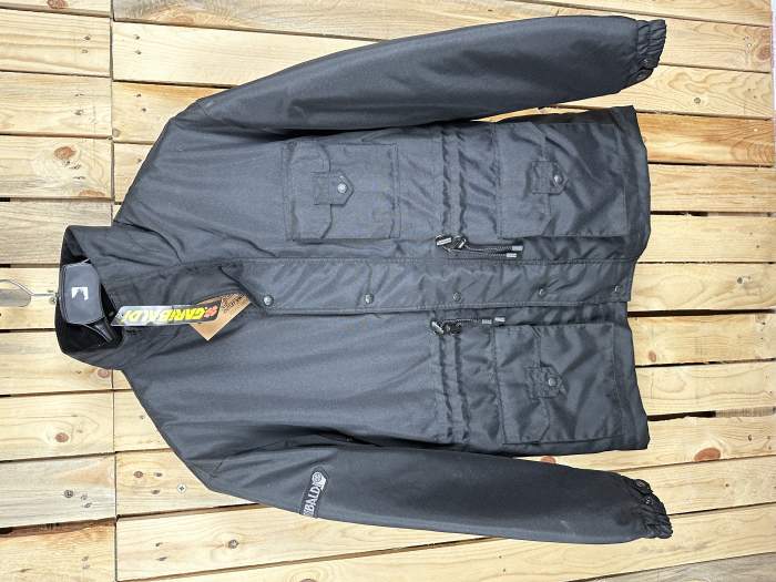 CHAQUETA T-M DE MOTO GARIBALDI NEGRO 1