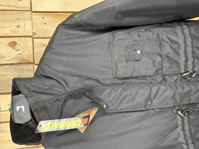 CHAQUETA T-M DE MOTO GARIBALDI NEGRO 1