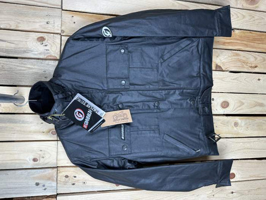 CHAQUETA T-XXS DE MOTO GARIBALDI NEGRO