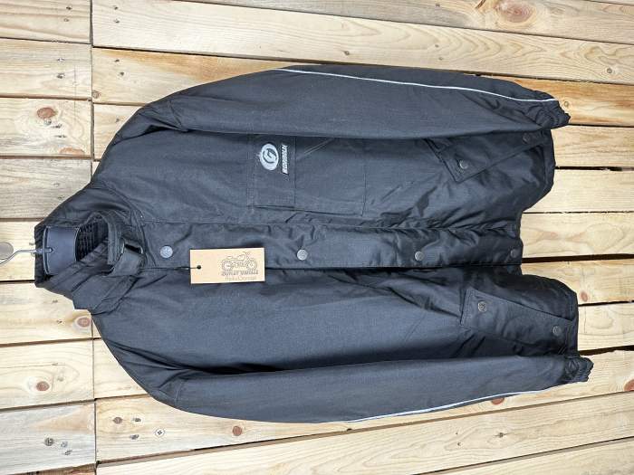 CHAQUETA T-S DE MOTO GARIBALDI NEGRO A