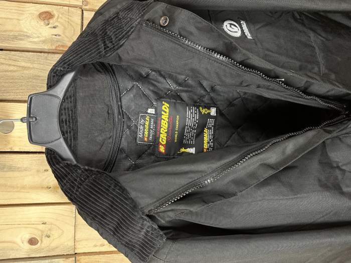 CHAQUETA T-S DE MOTO GARIBALDI NEGRO A