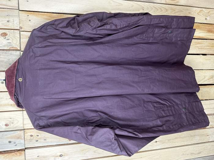 CHAQUETA T-XL DE MOTO GARIBALDI BURDEOS GR