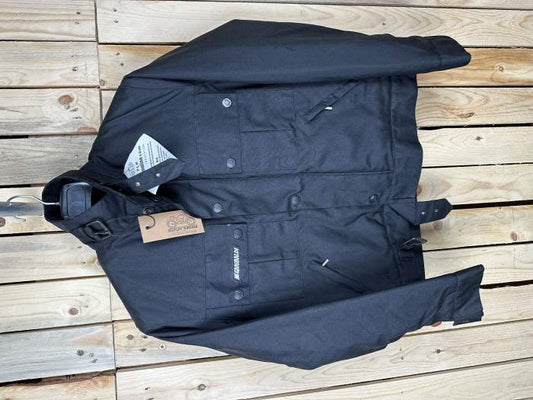 CHAQUETA T-M DE MOTO GAIRBALDI NEGRO