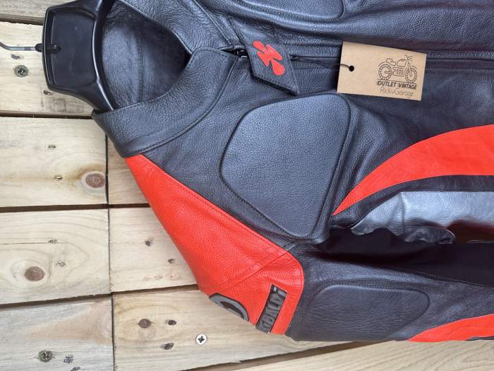 CHAQUETA T-M MOTO COMPETICION GARIBALDI ROJO 50