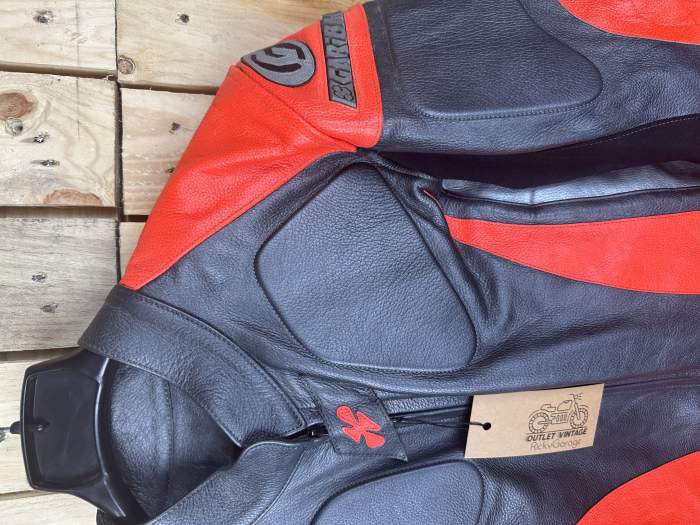 CHAQUETA T-M MOTO COMPETICION GARIBALDI ROJO 50