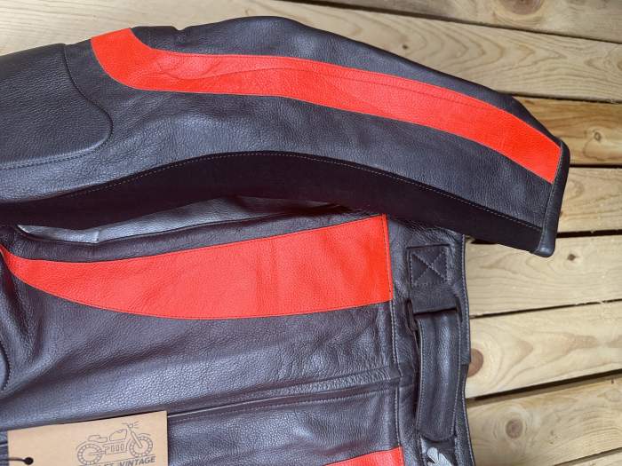 CHAQUETA T-M MOTO COMPETICION GARIBALDI ROJO 50