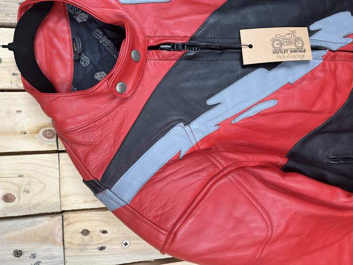 CHAQUETA T-2XL MOTO GARIBALDI ROJO