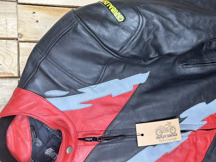 CHAQUETA T-2XL MOTO GARIBALDI ROJO