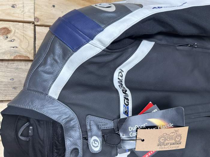 CHAQUETA T-S DE MOTO COMPETICION AC GARIBALDI