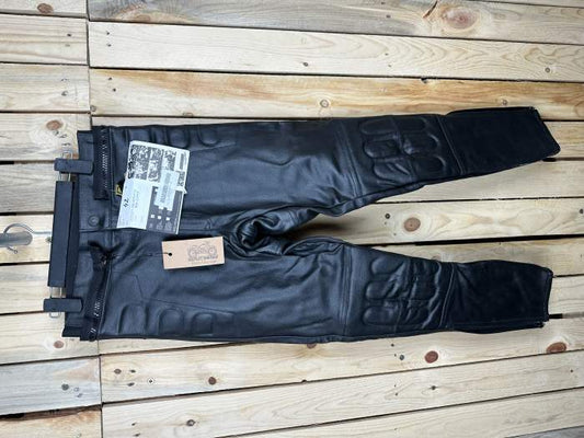 PANTALON T-XS DE CUERO PARA MOTO GARIBALDI