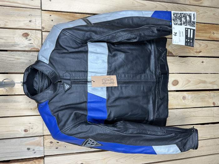 CHAQUETA T-S DE MOTO GARIBALDI NEGRA 3