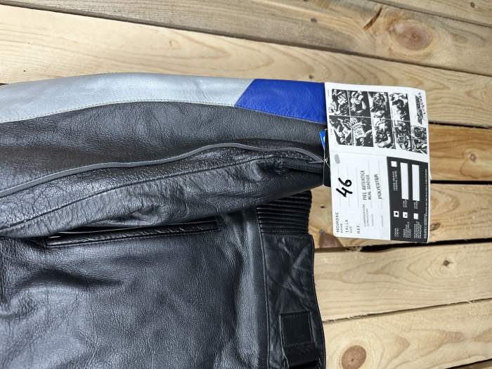 CHAQUETA T-S DE MOTO GARIBALDI NEGRA 3