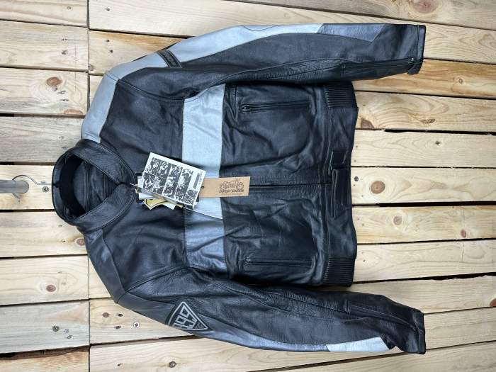 CHAQUETA T-M DE MOTO MUJER GARIBALDI NEGRA 1