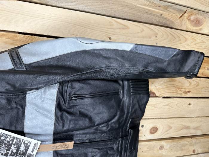 CHAQUETA T-M DE MOTO MUJER GARIBALDI NEGRA 1