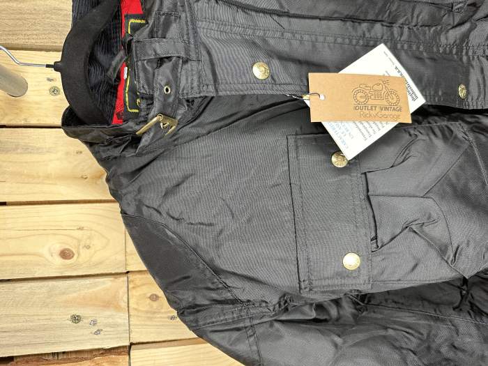 CHAQUETA T-3XL IMPERMEABLE TERMICA GARIBALDI NEGRA