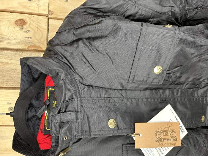 CHAQUETA T-3XL IMPERMEABLE TERMICA GARIBALDI NEGRA