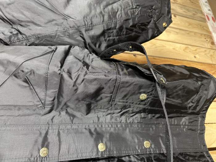 CHAQUETA T-3XL IMPERMEABLE TERMICA GARIBALDI NEGRA