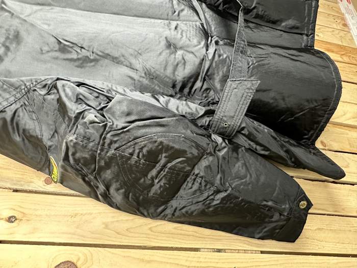 CHAQUETA T-3XL IMPERMEABLE TERMICA GARIBALDI NEGRA
