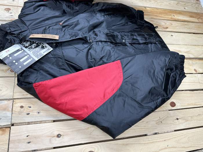 CHAQUETA T-XS IMPERMEABLE TERMICO ROJO