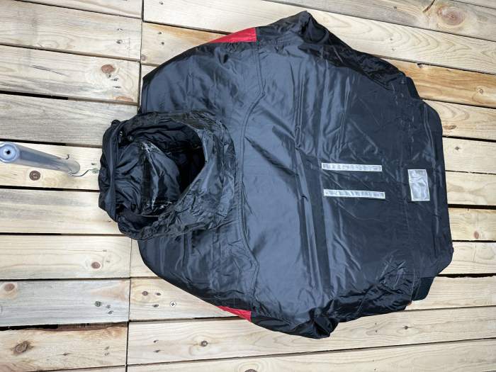 CHAQUETA T-XS IMPERMEABLE TERMICO ROJO