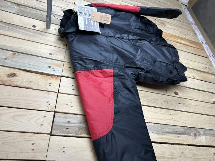 CHAQUETA T-L IMPERMEABLE TERMICO ROJO