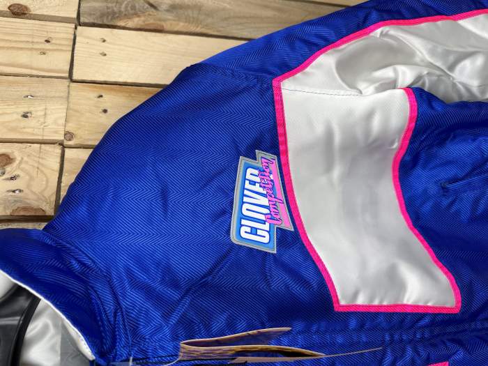 CHAQUETA T-L DE MOTO CLOVER COMPETITION AZUL