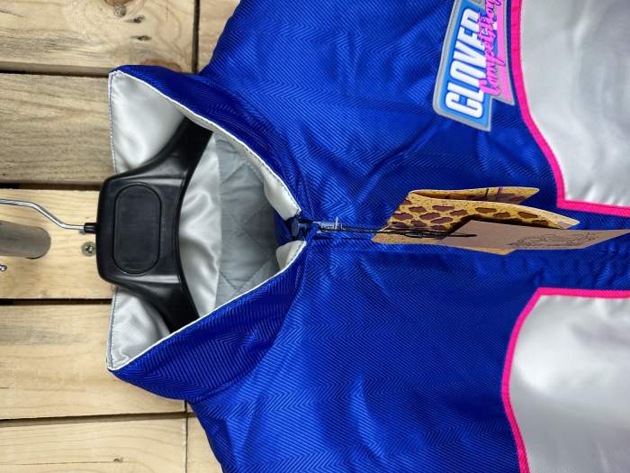 CHAQUETA T-L DE MOTO CLOVER COMPETITION AZUL