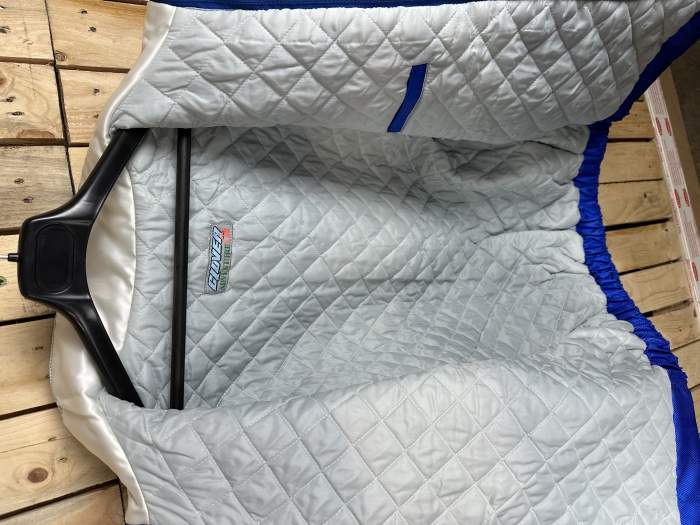 CHAQUETA T-L DE MOTO CLOVER COMPETITION AZUL