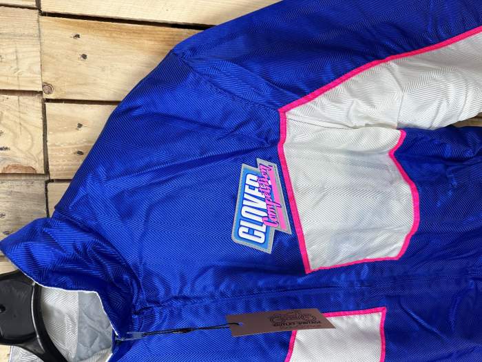 CHAQUETA T-M DE MOTO CLOVER COMPETITION AZUL