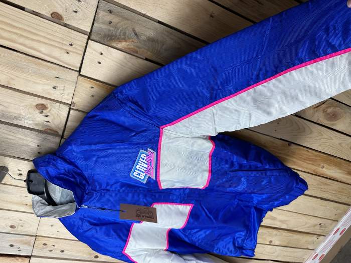 CHAQUETA T-M DE MOTO CLOVER COMPETITION AZUL