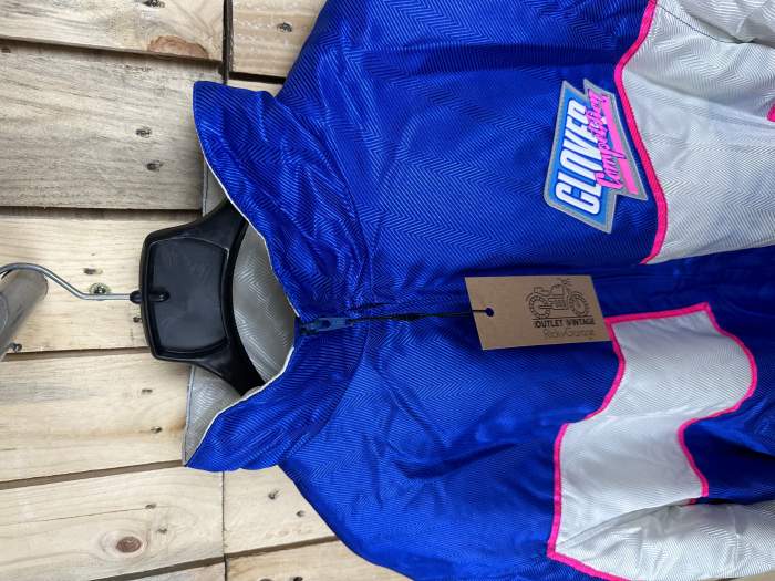 CHAQUETA T-M DE MOTO CLOVER COMPETITION AZUL