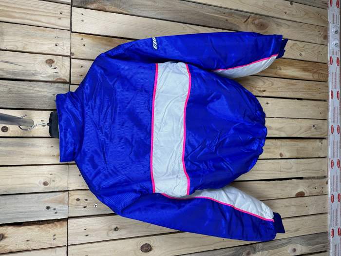 CHAQUETA T-M DE MOTO CLOVER COMPETITION AZUL