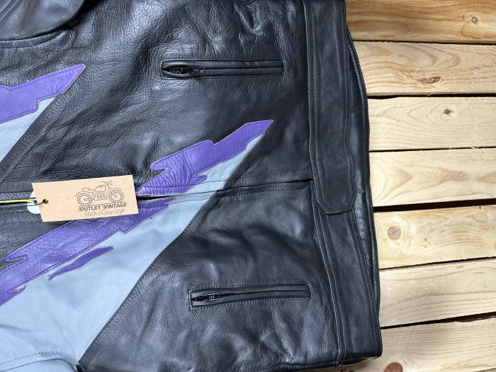 CHAQUETA T-L MOTO GARIBALDI MORADO