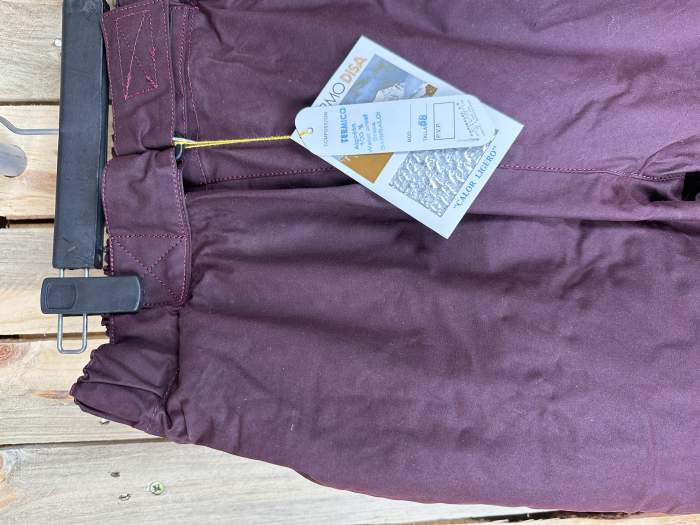 PANTALON T-XL IMPERMEABLE GR/TR GRANATE 58