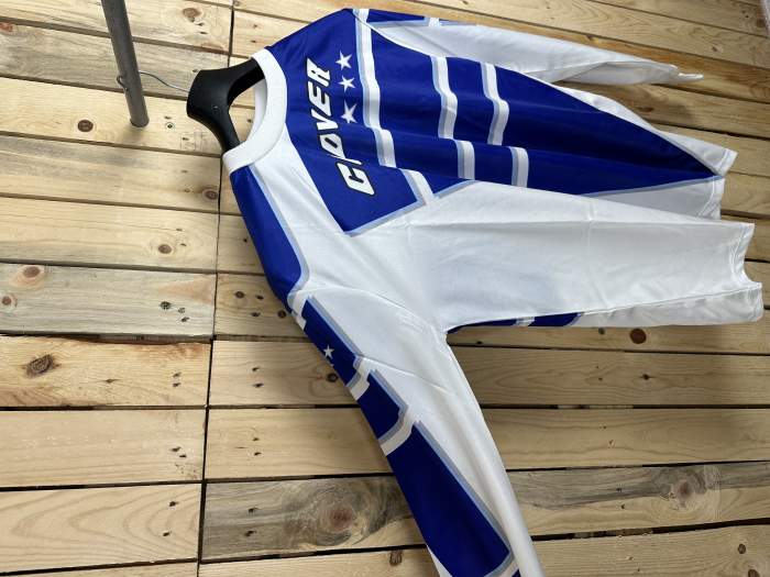 CAMISETA T-XL DE MOTO CLOVER AZUL