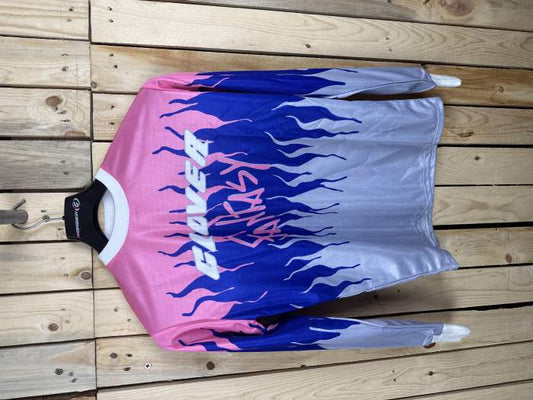 CAMISETA T-M DE MOTO CLOVER FANTASY ROSA
