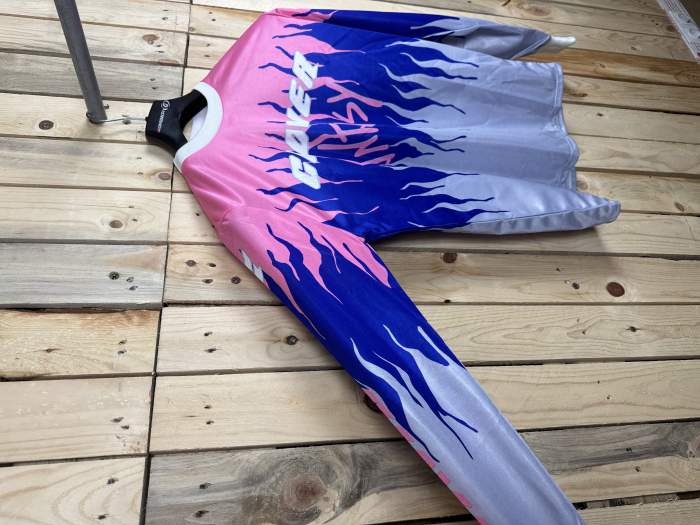 CAMISETA T-M DE MOTO CLOVER FANTASY ROSA