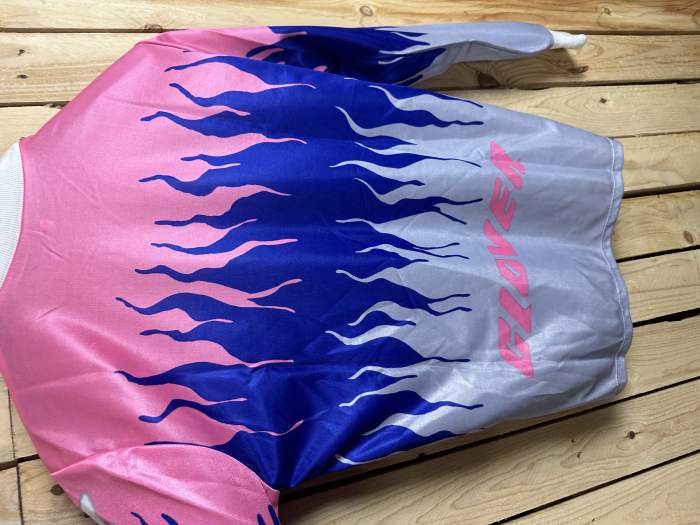 CAMISETA T-M DE MOTO CLOVER FANTASY ROSA